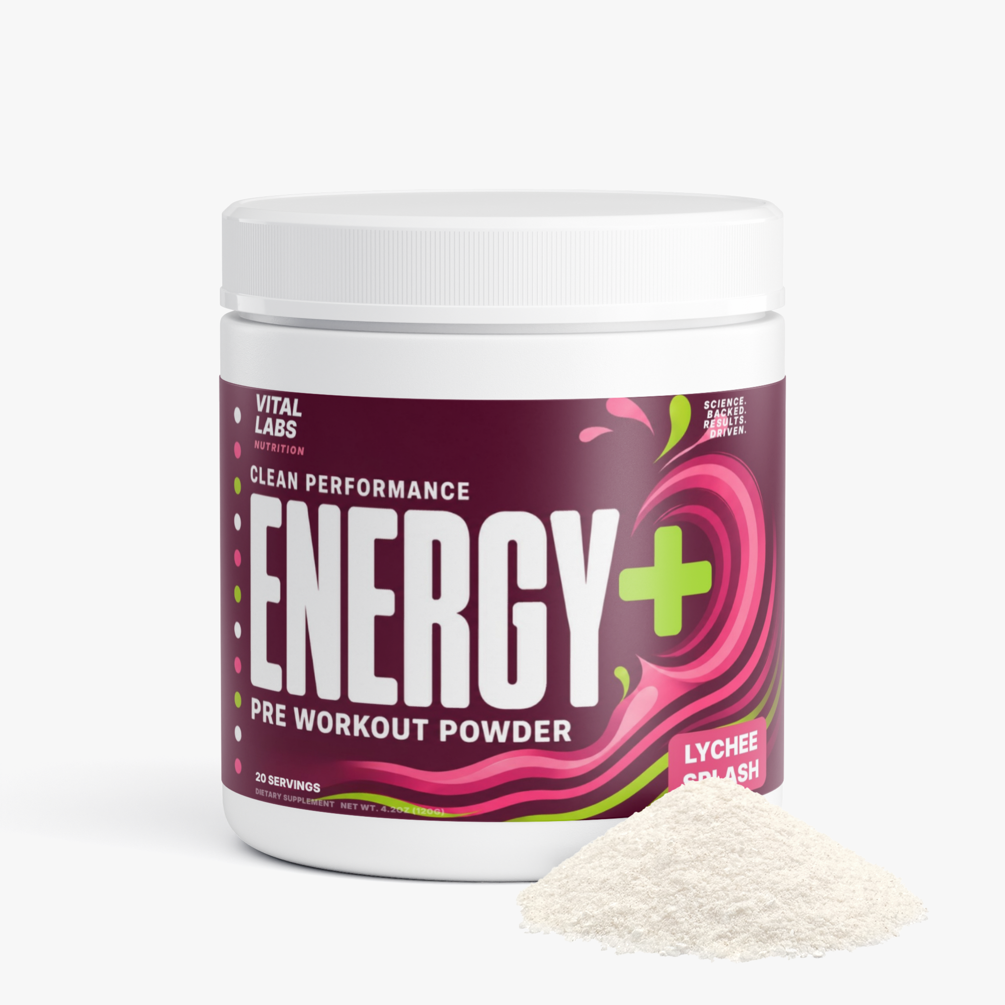 Energy+ Pre Workout Powder