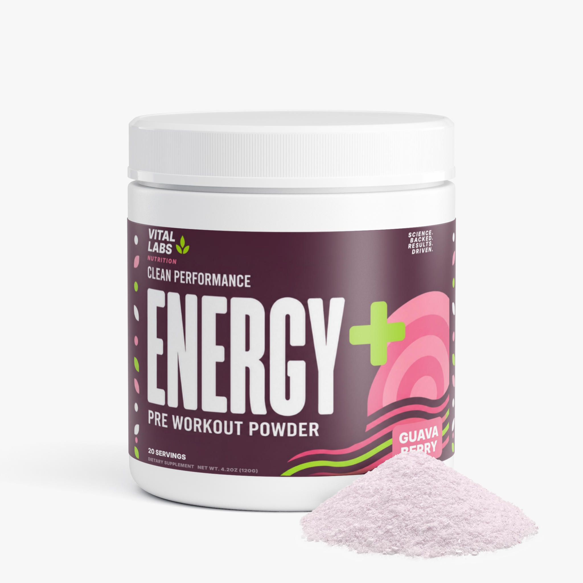 Energy+ Pre Workout Powder