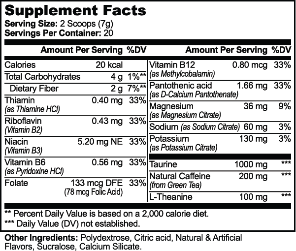 Energy+ Pre Workout Powder | Lychee Splash