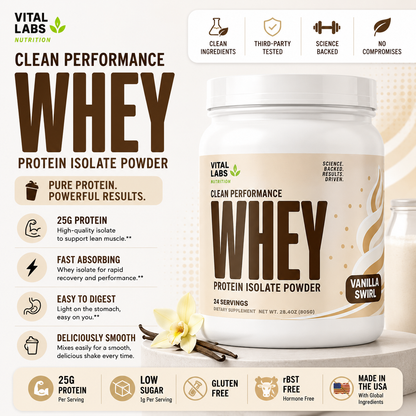 Advanced 100% Whey Protein Isolate | Vanilla