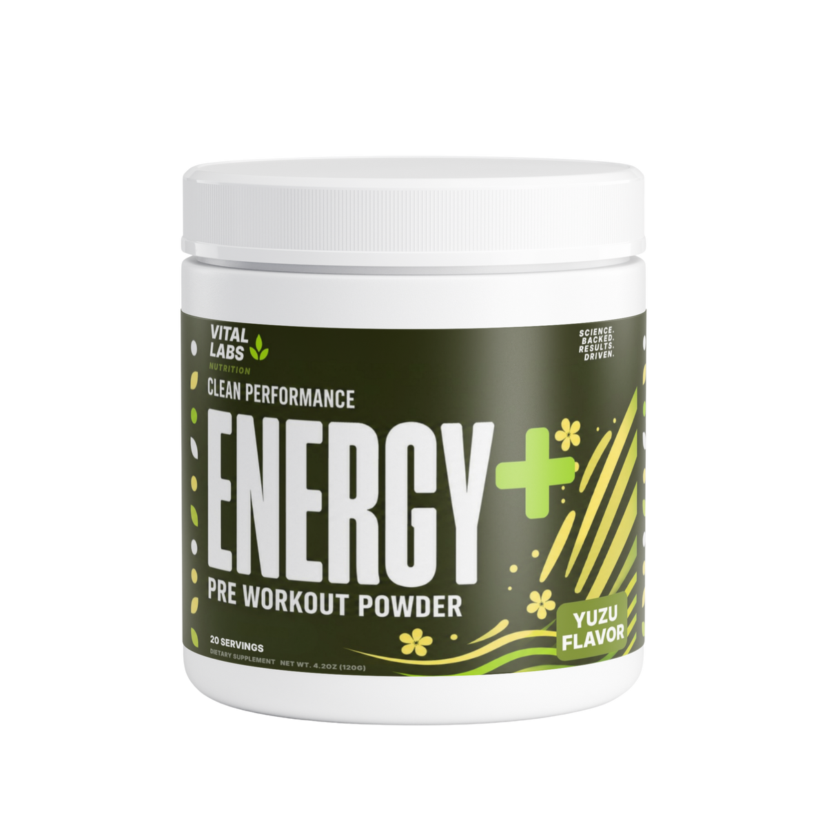 Energy+ Pre Workout Powder | Strawberry Shortcake