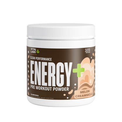 Energy+ Pre Workout Powder | Melon Creamsicle