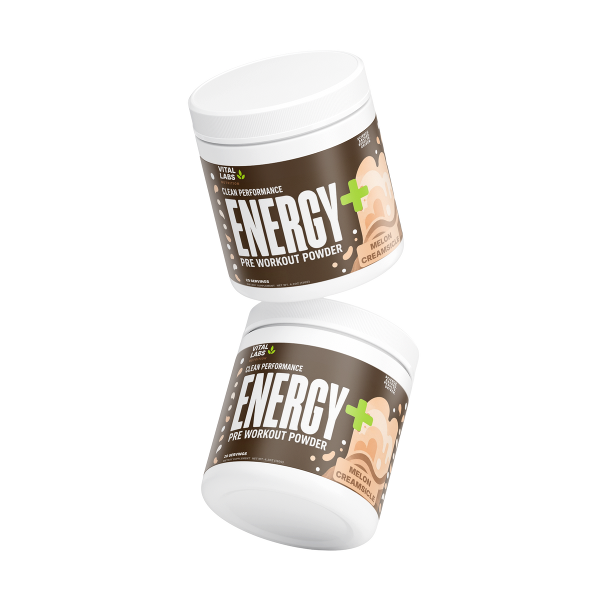 Energy+ Pre Workout Powder | Melon Creamsicle