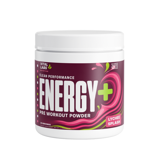 Energy+ Pre Workout Powder | Lychee Splash