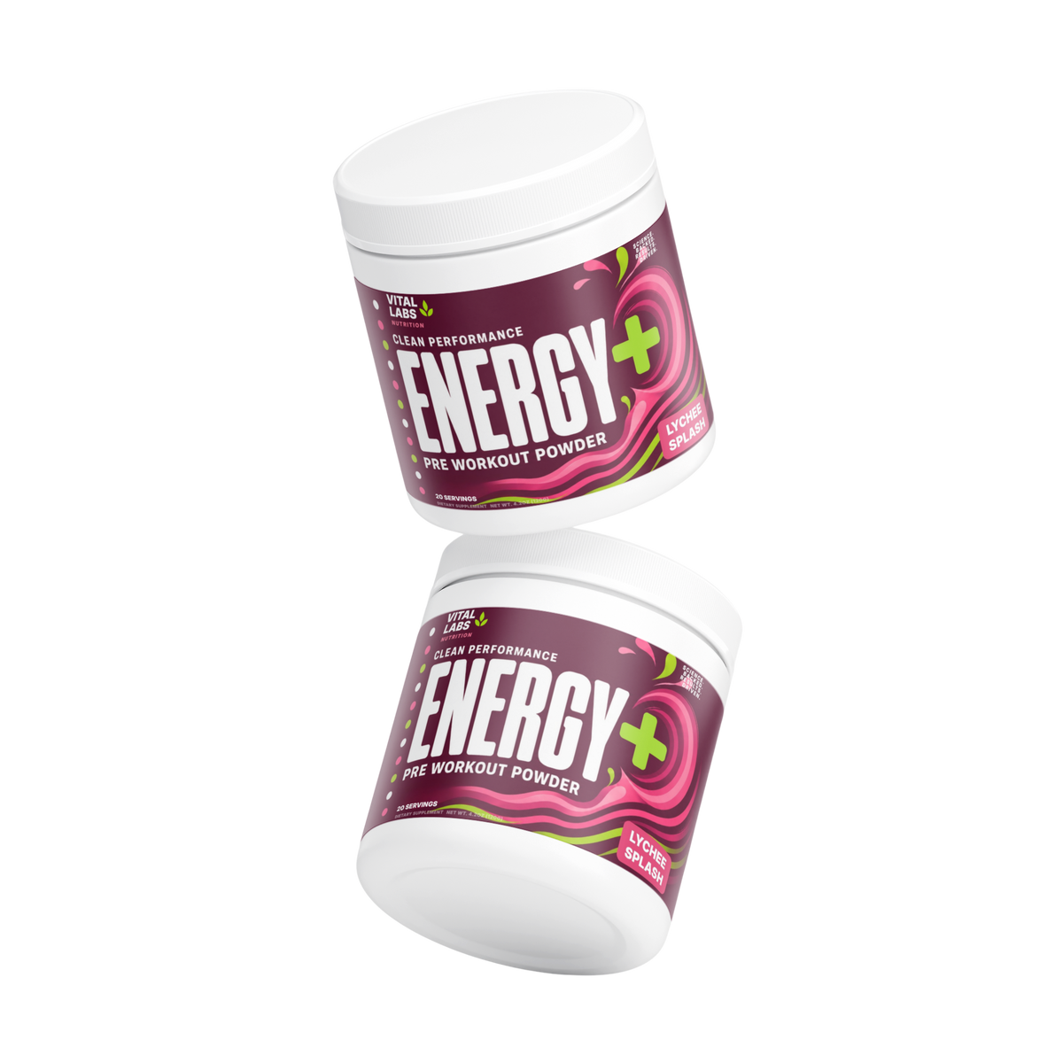 Energy+ Pre Workout Powder | Strawberry Shortcake
