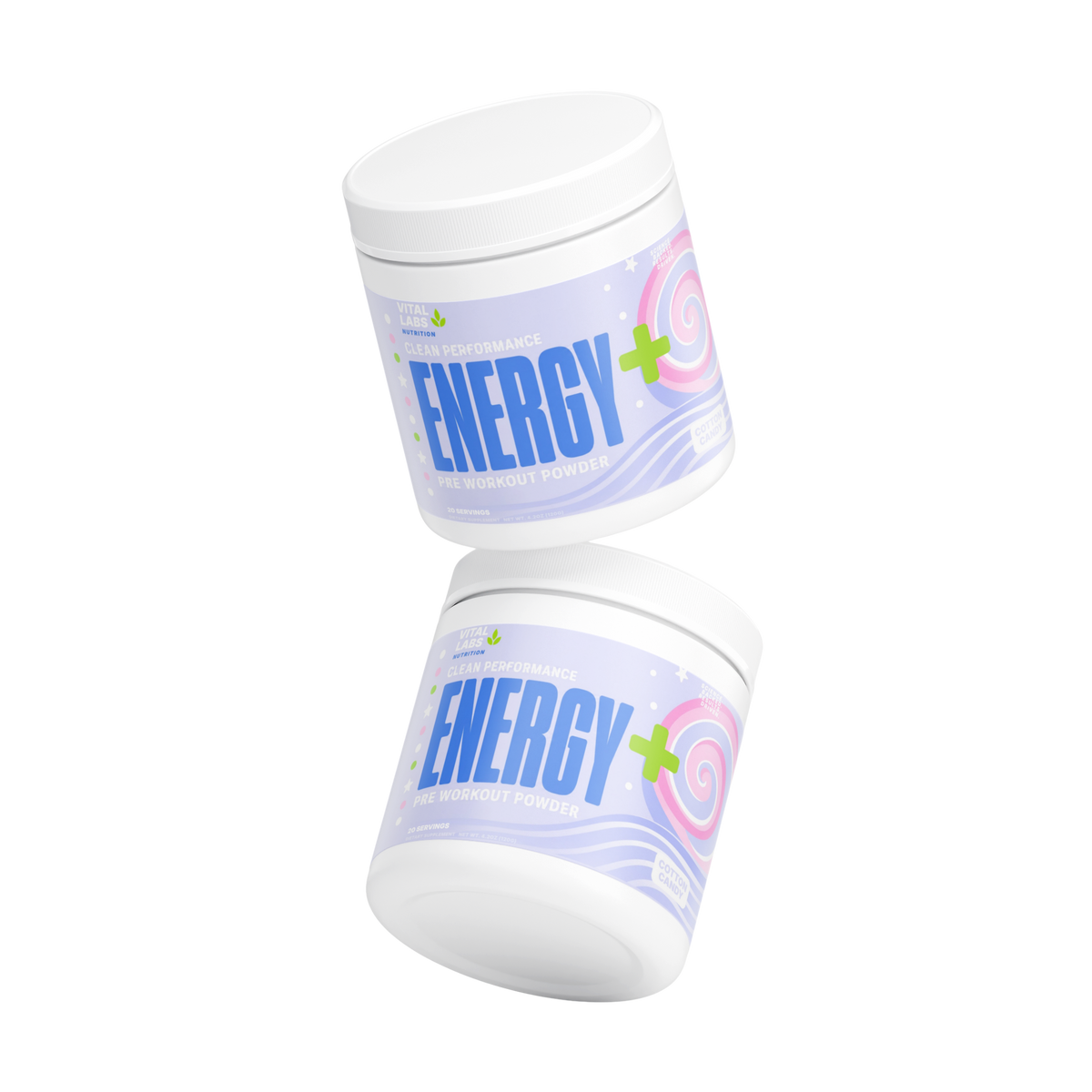 Energy+ Pre Workout Powder | Cotton Candy