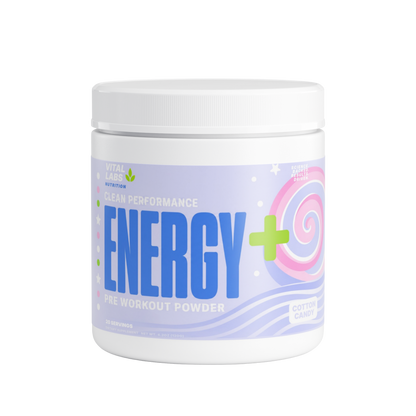 Energy+ Pre Workout Powder | Strawberry Shortcake