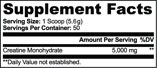 Creatine Monohydrate | Unflavored